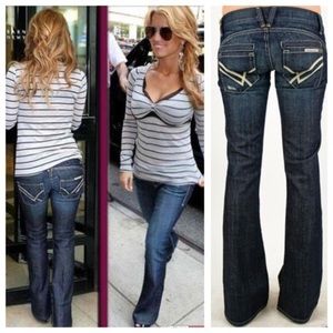 William Rast “Savoy” flare jeans